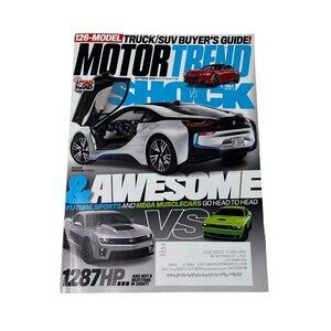 Motor Trend Magazine Car Enthusiast Guide u October 2014 Vol 66 No 10 Mega Muscl